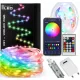 Lampice za božićno drvce LED lanac 10M 100LED RGB S aplikacijom za daljinsko upravljanje