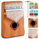 AFRIČKI KLAVIR KALIMBA ZANZA 17 KLJUČEVA + AKSESORIJE