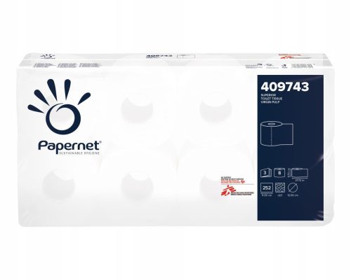 Papernet toaletni papir bez mirisa 8 kom.