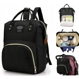   3u1 Torba za mame s praktičnim ruksakom za kolica i organizatorom mega kapaciteta