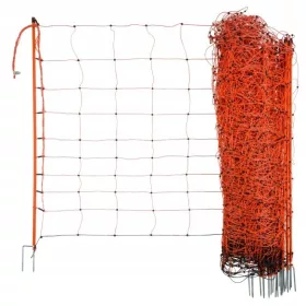   Električna mreža za ovce visine 108 cm, 50 m, narančasta Kerbl