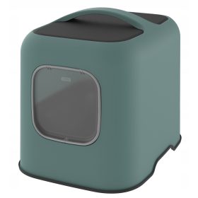   Rotho zatvorena kutija za pijesak Mistletoe Green 51 cm x 39,5 cm x 44 cm