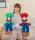 SET 2x VELIKI SUPER MARIO LUIGI PLUS PELUŠNI MEDOVI 60cm