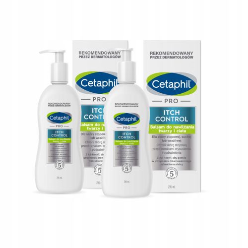 CETAPHIL PRO ITCH CONTROL Balsam za Hidrataciju Lica i Tijela 295 ml - Paket od 2