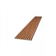 Lamelirane zidne ploče od HDF-a - 275 cm x 40,5 cm - PEKAN 169
