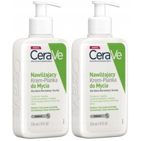 CERAVE Hidratantna krema-pjena za čišćenje 2x236 ml
