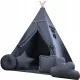 Dječji šator za igru - TIPI TEEPEE BASIC ŠATOR 4 BOJE STABILIZATOR