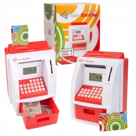   INTERAKTIVNA EDUKATIVNA IGRAČKA BANKOMAT UČIM ŠTEDITI KARTICU