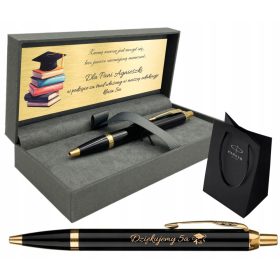   Plava Elegantna Kemijska Olovka Parker IM GT sa Pozlatom i Gravurom kao Savršen Suvenir za Posebne Osobe
