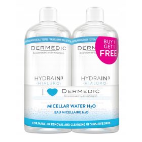  Hydrain3 Hialuro Micelarna Voda 2x500ml - Nježno Čišćenje i Hidratacija