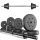 Trex Sport uteg za vježbanje, set bitumenskih utega, šipka 28 kg
