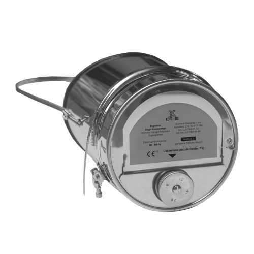 Okrugli regulator propuha u dimnjaku za cijev dimnjaka od 120-200 mm