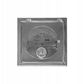   Regulator tlaka propuha dimnjaka s kvadratnim okvirom dimnjaka 14x14 cm