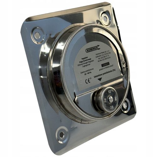 Regulator tlaka propuha dimnjaka s kvadratnim okvirom dimnjaka 140 x 140 mm