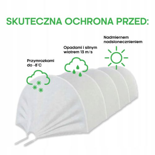 Vrhunski Staklenik MegaGarden - Otporan na Mraz, Univerzalni Tunel od Agrovlakana