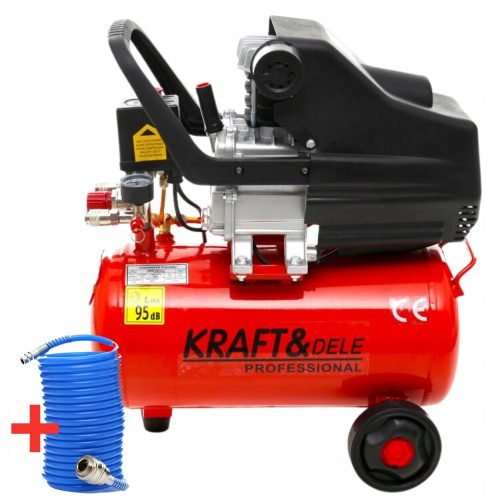 Kraft&Dele KD400 24L uljni kompresor 8 bara