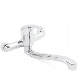 Aqui BASIC crna zidna kuhinjska slavina