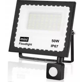   Halogeni LED s čitačem pokreta i sumraka 50W mini reflektor za vanjsku upotrebu