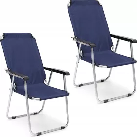 Vrtna stolica - Vrtna stolica Relaxday, metal plava