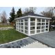 Altana za vrt - Drvena vrtne sjenica Zimski vrt 400x400 cm