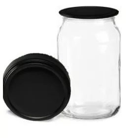   Čaše za med - Staklena posuda od 900 ml s poklopcem na navoj