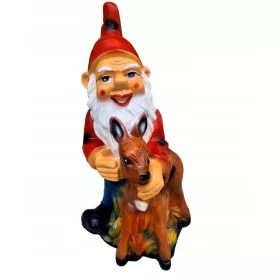  VRTNA FIGURA VELIKI PATULJAK SA JELENOM model B