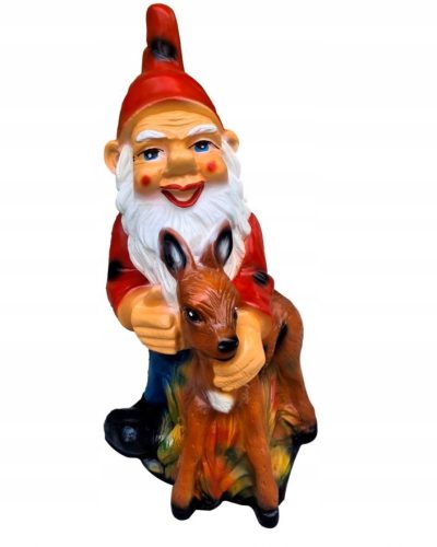  VRTNA FIGURA VELIKI PATULJAK SA JELENOM model B