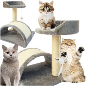   Visoka grebalica za mačke, krevet, leglo, tunel - Drapak za mačke LEGENDA za udobno ležanje i igru