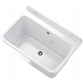 Granitan sudoper, KOMUNALNI PRETINAC, bijeli polipropilen