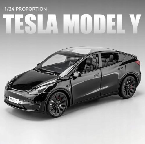 Tesla Model Y 1:24 Metalno LED svjetlo za otvaranje vrata
