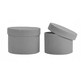 Baršunasti Set Cvjetne Kutije 17cmx13cm + 15cmx11cm