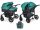 Kolica za blizance 2u1 SAXO Riko Basic 2 x GONDOLA 2 x SJEDALO + TORBA