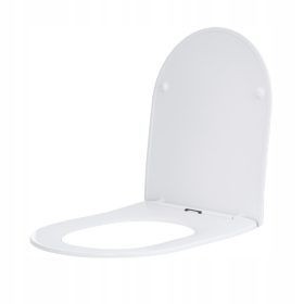 WC daska Gamma MAGRO, bijeli polipropilen