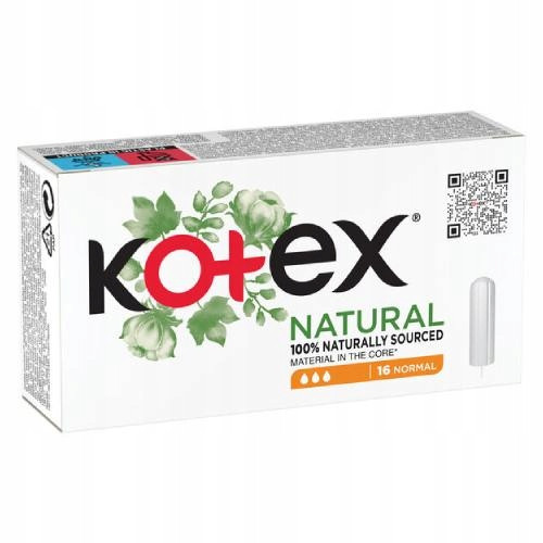 Kotex tamponi Normal Natural 16x24