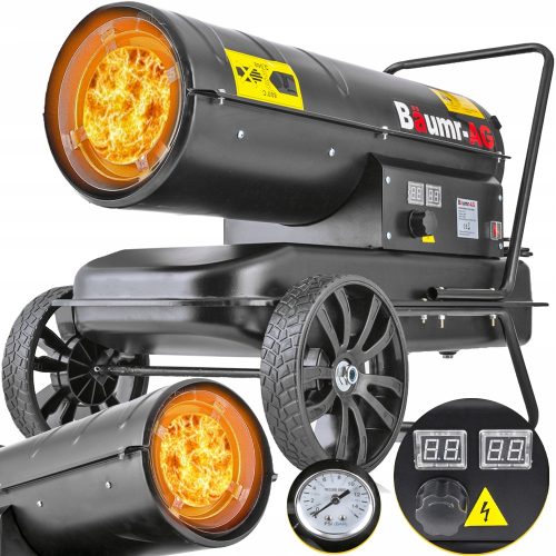 Baumr-Ag 35 kW uljni grijač s termo LCD-om i kotačima