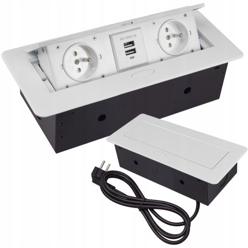  UTIČNICA SKRIVENA U PULTU + 2 USB UTIČNICE