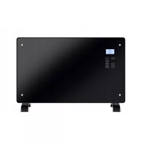   Električni konvektorski grijač DEKORATIVNI STAKLENI PANEL 2kW CRNI