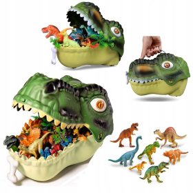   DINOZAURI VELIKI SET FIGURICA DINOSAURA T-REX Dino Park KOVČEG