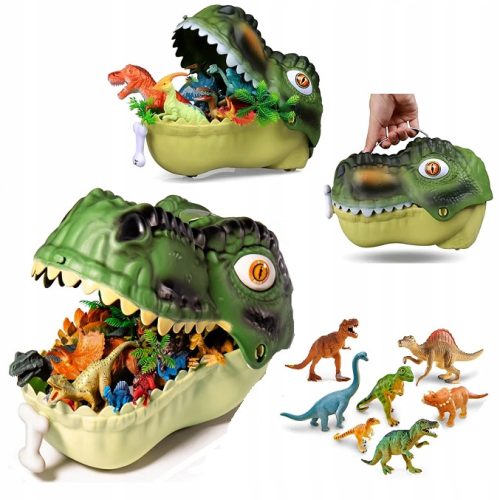 DINOZAURI VELIKI SET FIGURICA DINOSAURA T-REX Dino Park KOVČEG