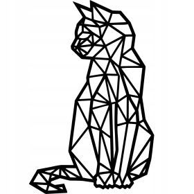   AŽUR SLIKA ZIDNA DEKORACIJA MAČKA VUK DEKORACIJA ZA KUHINJU I DNEVNI BORAVAK