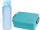 CoolPack Bočica za vodu i set za ručak, plava PASTEL / POWDER BLUE