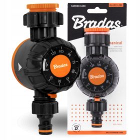   Mehanički sat za protok vode i ručni regulator navodnjavanja