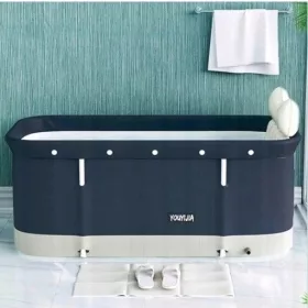 Pokretna sklopiva kada za odrasle - plava