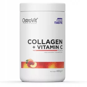   OstroVit Kolagen + Vitamin C - Dijetetski Suplement s Okusom Breskve 400 g
