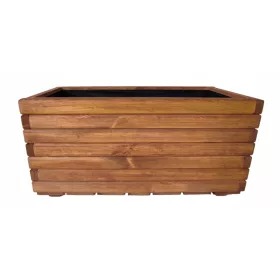  ZPD saksija 80 cm x 40 x 40 cm, drvo, nijanse smeđe i bež