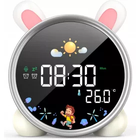   Svjetiljka za noćnu lampu LED za djecu s funkcijom budilice i timerom
