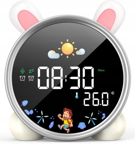 Svjetiljka za noćnu lampu LED za djecu s funkcijom budilice i timerom