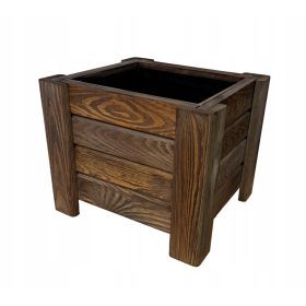  ZPD teglica za cvijeće 40 cm x 40 x 32 cm ružino drvo