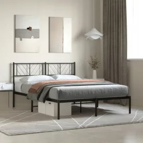 Metalni krevet VidaXL 372177 crne boje 120x200 cm