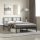 Metalni krevet VidaXL 372177 crne boje 120x200 cm